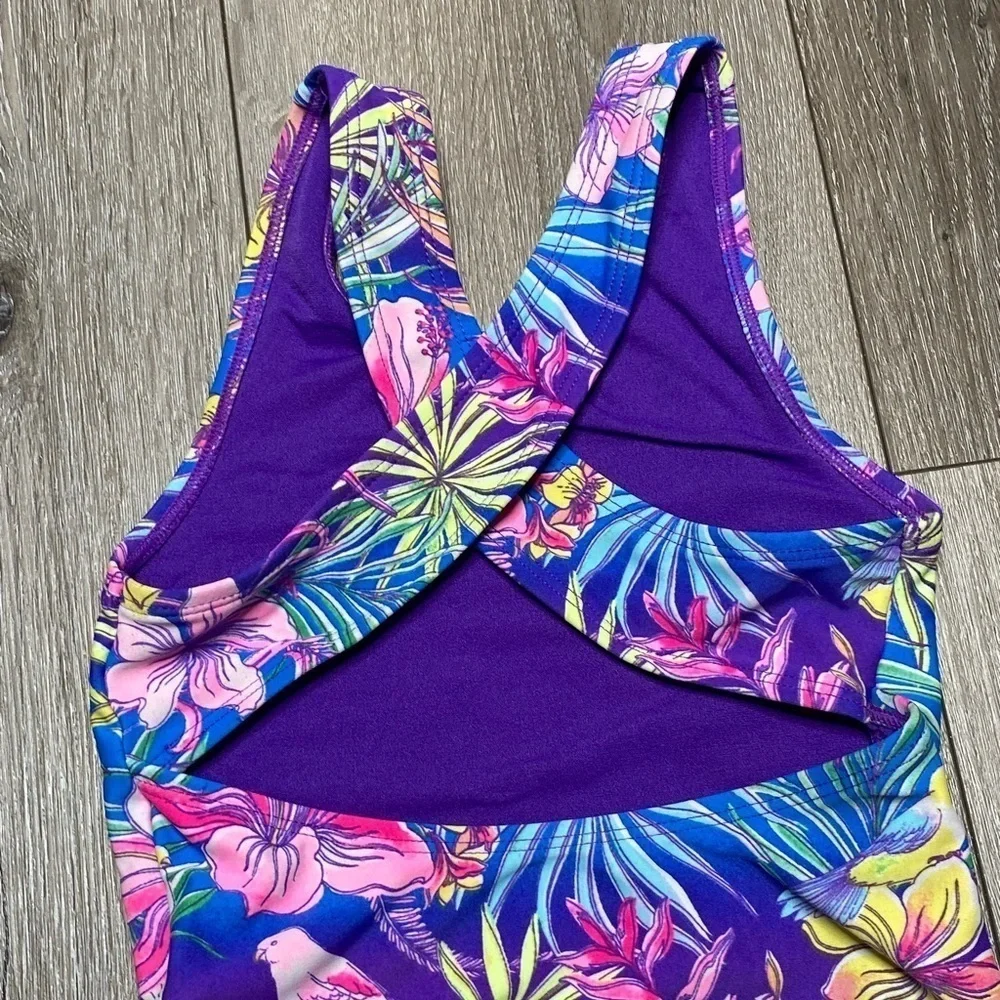 The Children’s Place Girl Swimsuit One Piece Purple Size S (5/6)